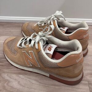 New Balance 574 Men's Beige/sandand Sneakers